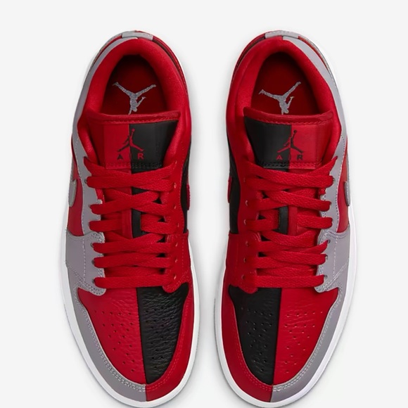 Jordan Shoes Air Jordan Low Se Homage Split Gym Red Cement Grey